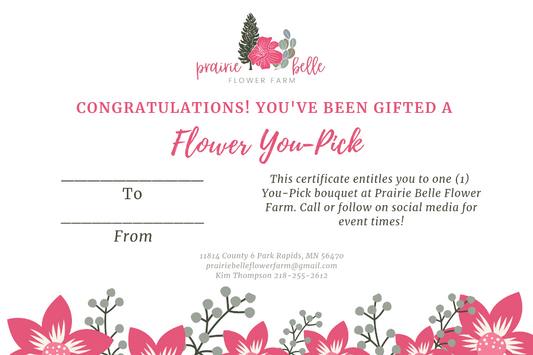 You-Pick Gift Certificate
